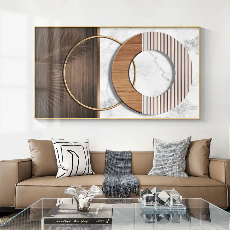 Pintura abstracta de cristal
