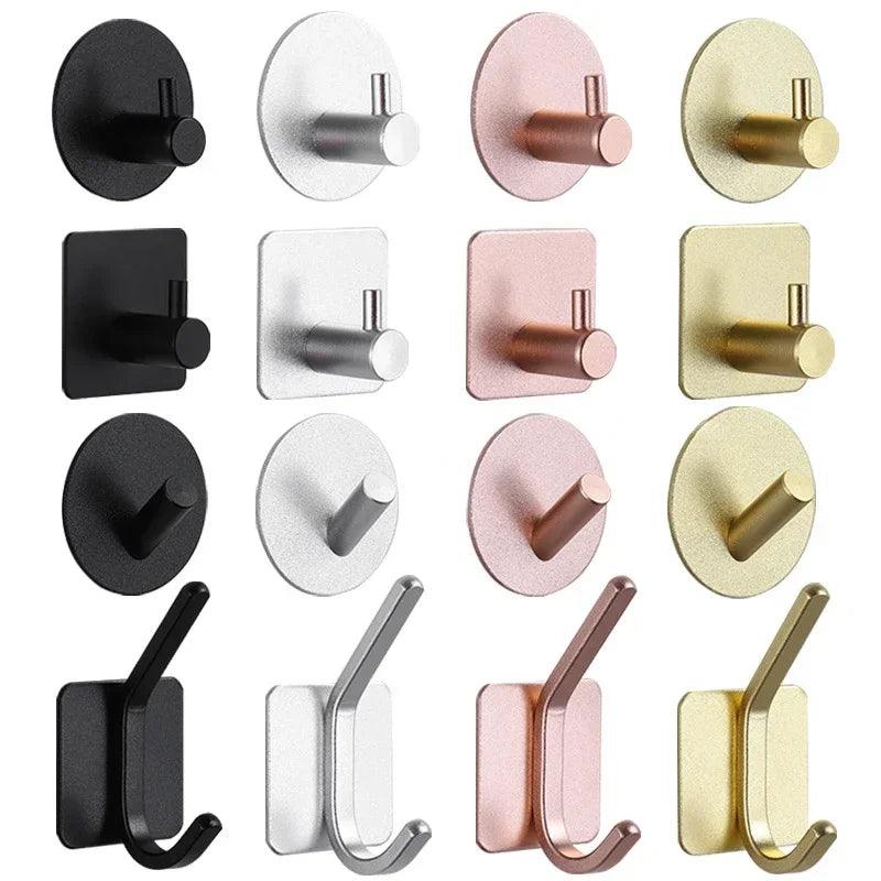 Gancho de Parede Adesivo para Toalhas, Roupas e Acessórios Mup-0056-OutletMup-OutletMup