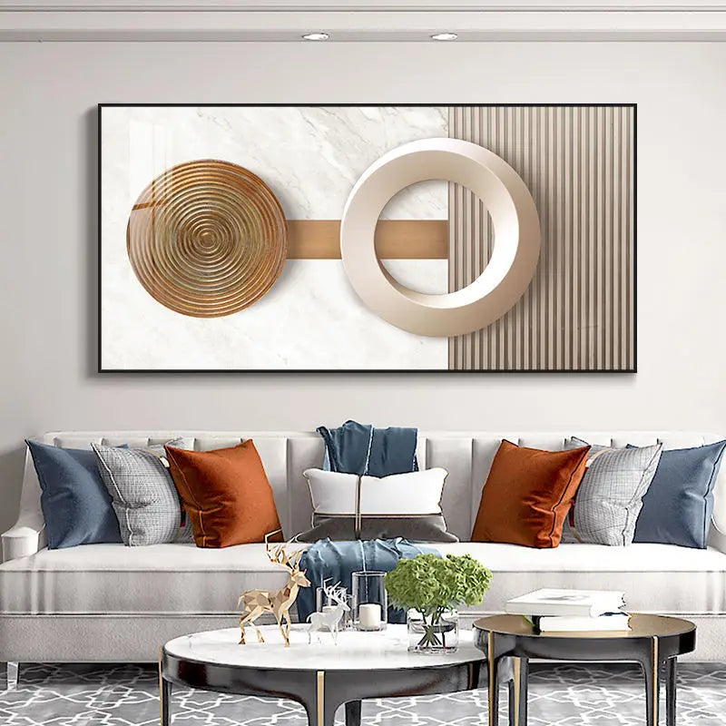 Pintura abstracta de cristal