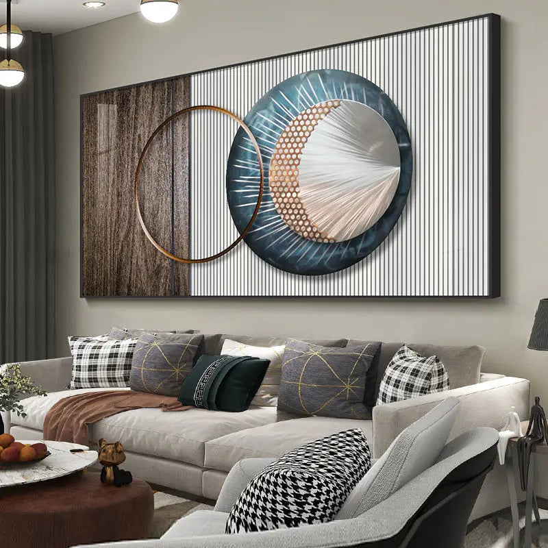 Abstract Crystal Painting