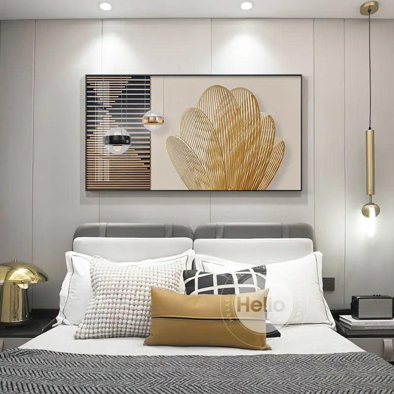 Pintura abstracta de cristal