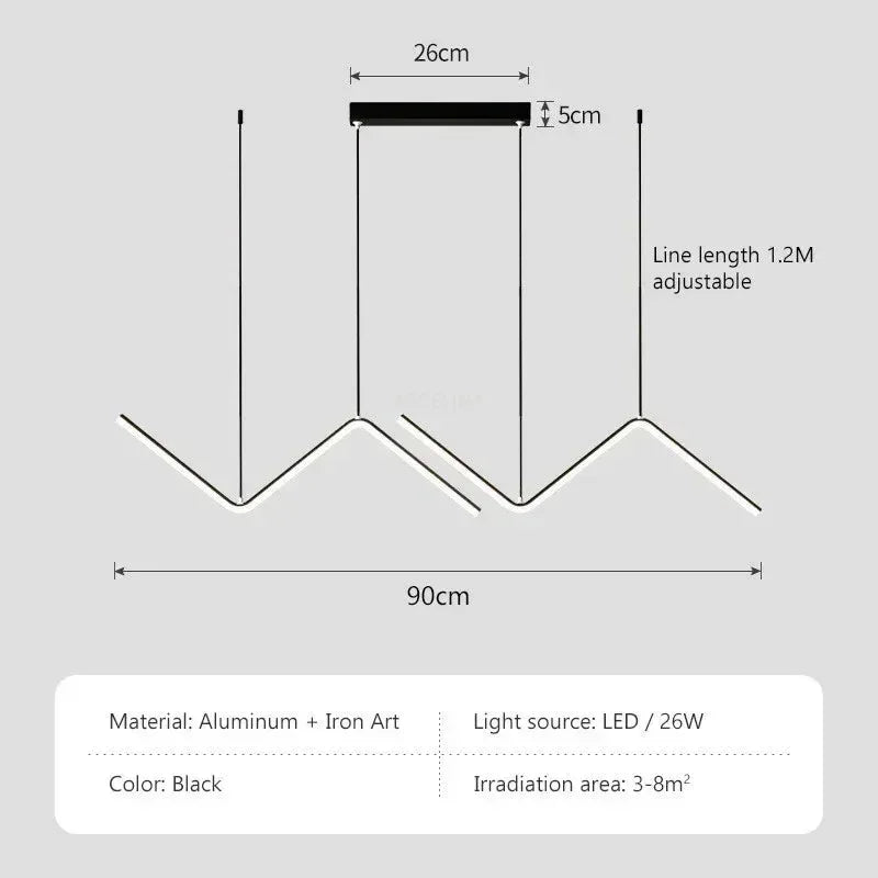 Luminária Pendente Minimalista