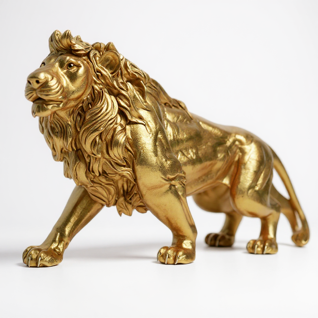 Escultura del León Dorado